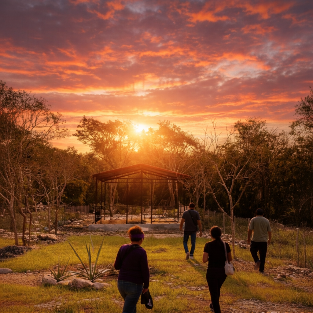 Casa moderna en un entorno natural